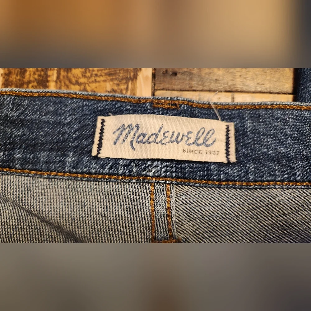 Madewell High Riser Skinny Jeans Dark Wash Size 26